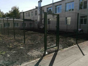 3D заборы для школы 15 метров фото в Жуковском