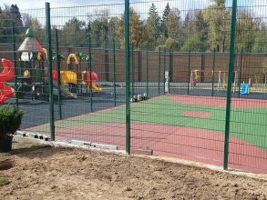 Забор на детскую площадку 50 метров фото в Жуковском