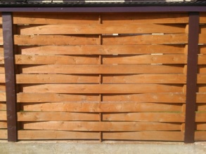 Деревянный забор плетёнка 12 метров фото в Жуковском